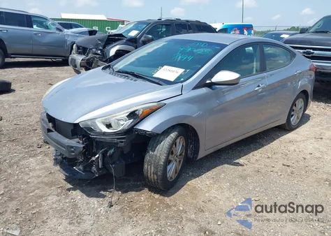 2015 Hyundai Elantra Se из США, поврежденный, VIN 5NPDH4AE8FH637144